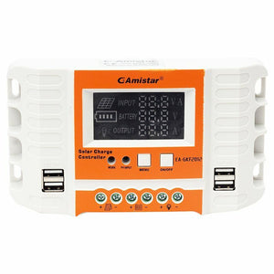 Regolatore di carica solare fotovoltaico 40 amper 12v24v 4 usb-GKF4012