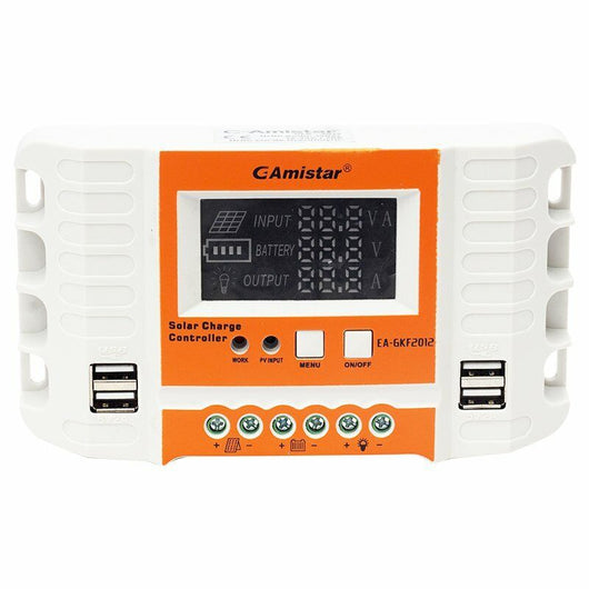 Regolatore di carica solare fotovoltaico 40 amper 12v24v 4 usb-GKF4012