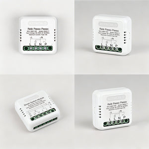 Relè Passo Passo Elettronico Silenzioso Impulse Relay 1 Contatto NO 16A 220V AC Con Memoria 40X40X18mm Compatibile Con Finder 13.91