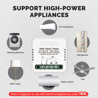 Relè Passo Passo Elettronico Silenzioso Impulse Relay 1 Contatto NO 16A 220V AC Con Memoria 40X40X18mm Compatibile Con Finder 13.91