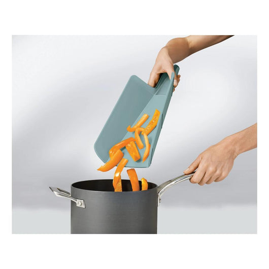 Joseph Joseph Duo - Tagliere pieghevole, colore: Azzurro