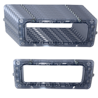 Kit supporto biesse per placche compatibile con bticino matix 6 posti *** numero pezzi 3, confezione 1