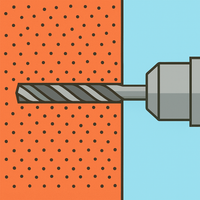 Fissaggio espandibile materiali pieni semipieni sb 9/4 vite t.s.c. 100 pezzi