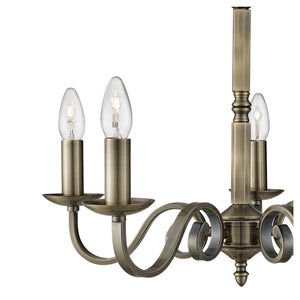 Richmond 5Lt Ciondolo - Metallo Ottone Anticato