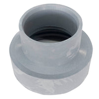 Riduzione D. 50 - D.40 in silicone per aspirazione stufe a pellet canna fumaria