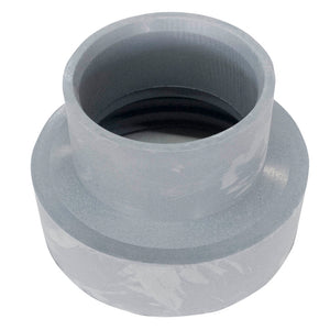 Riduzione D. 50 - D.40 in silicone per aspirazione stufe a pellet canna fumaria