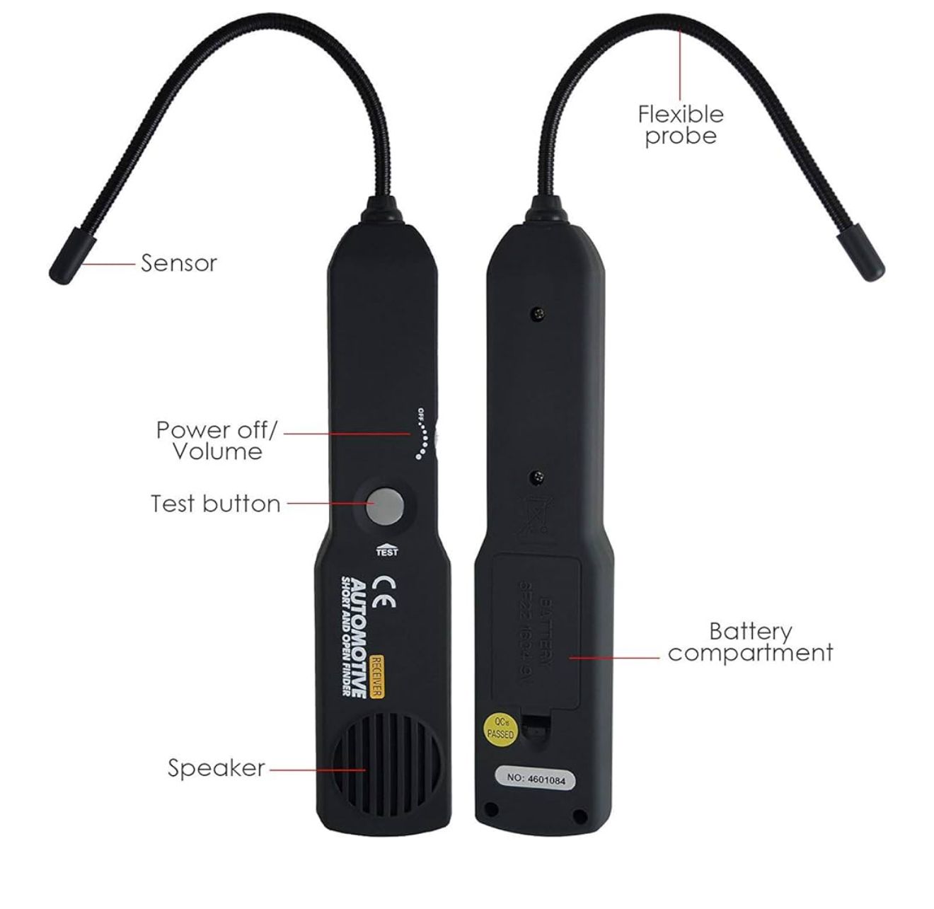 Rilevatore di Cortocircuito per Auto Localizzatore Linee Elettriche Interrotte