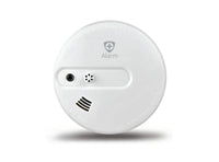 Rilevatore di Fumo e Incendio con Batteria Integrata Allarme con Materiale di Montaggio