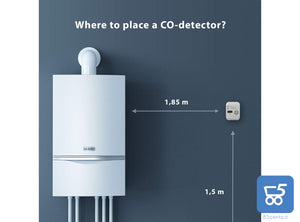 Rilevatore di Monossido di Carbonio per Casa e Camper a Batteria