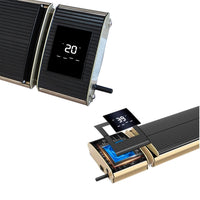 Sined Riscaldatore Infrarossi Comandabile Da Smartphone Con Wifi Da 2400w Nero