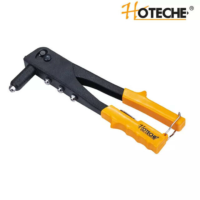 Rivettatrice manuale 4 testine 60 pz per rivetti da 2.4 3.2 4.0 4.8 A-160105