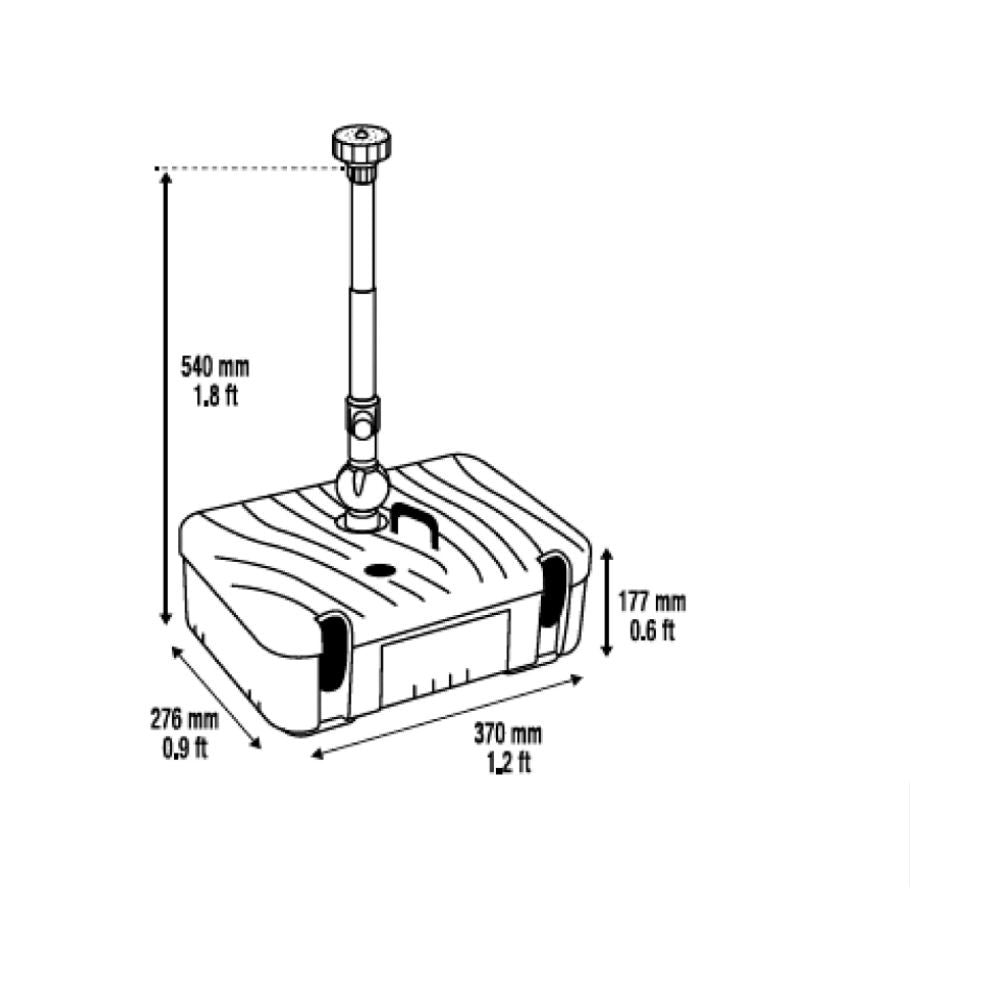 Sicce filtro interno filtrapond 2500 con pompa giochi e uvc da 9 watt