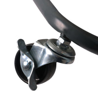 Carrello da Cucina 'Pyhäntä' in Acciaio con 3 Contenitori - Nero opaco [en.casa]