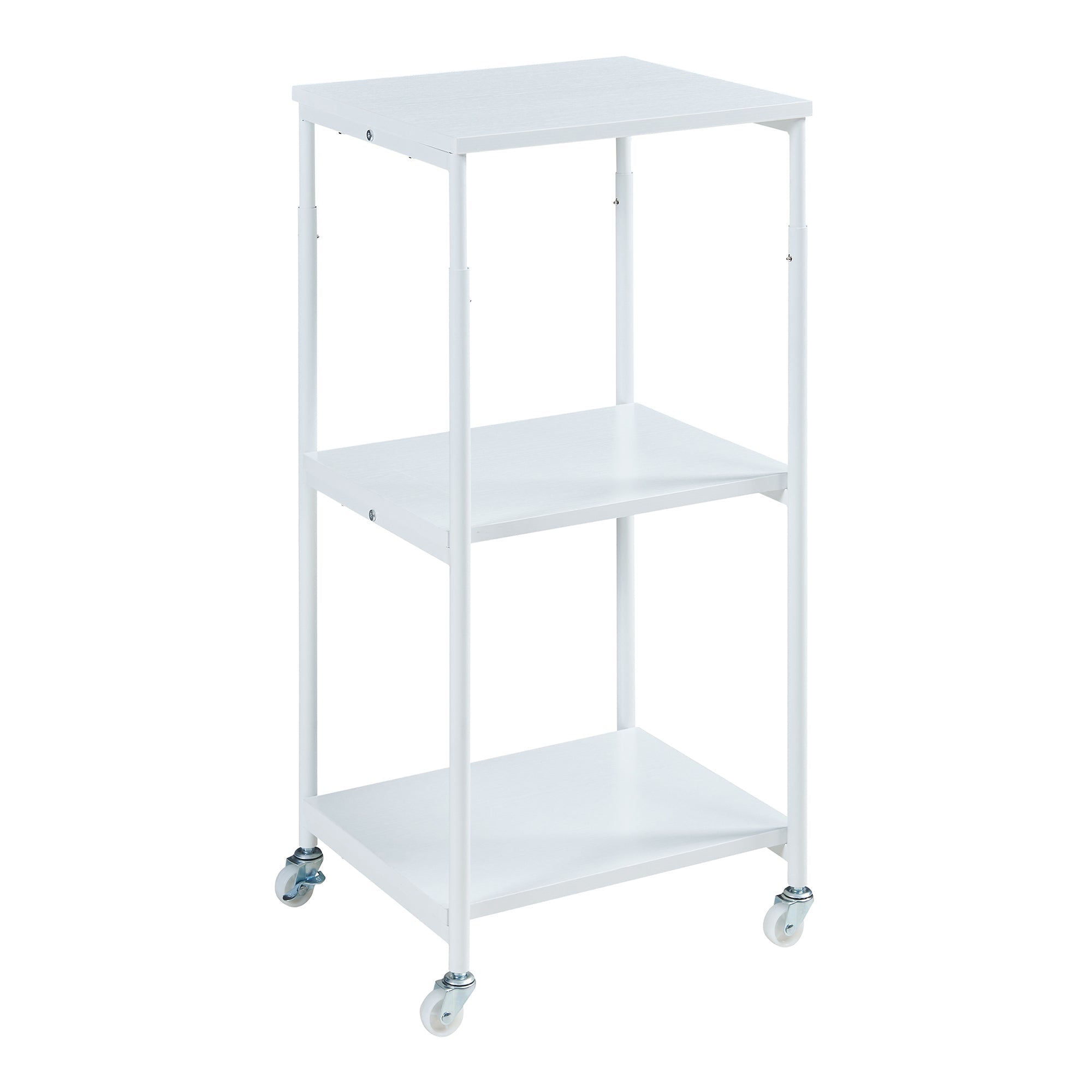 Supporto per stampante con ruote 82 x 39 x 35 cm bianco 03_0010704