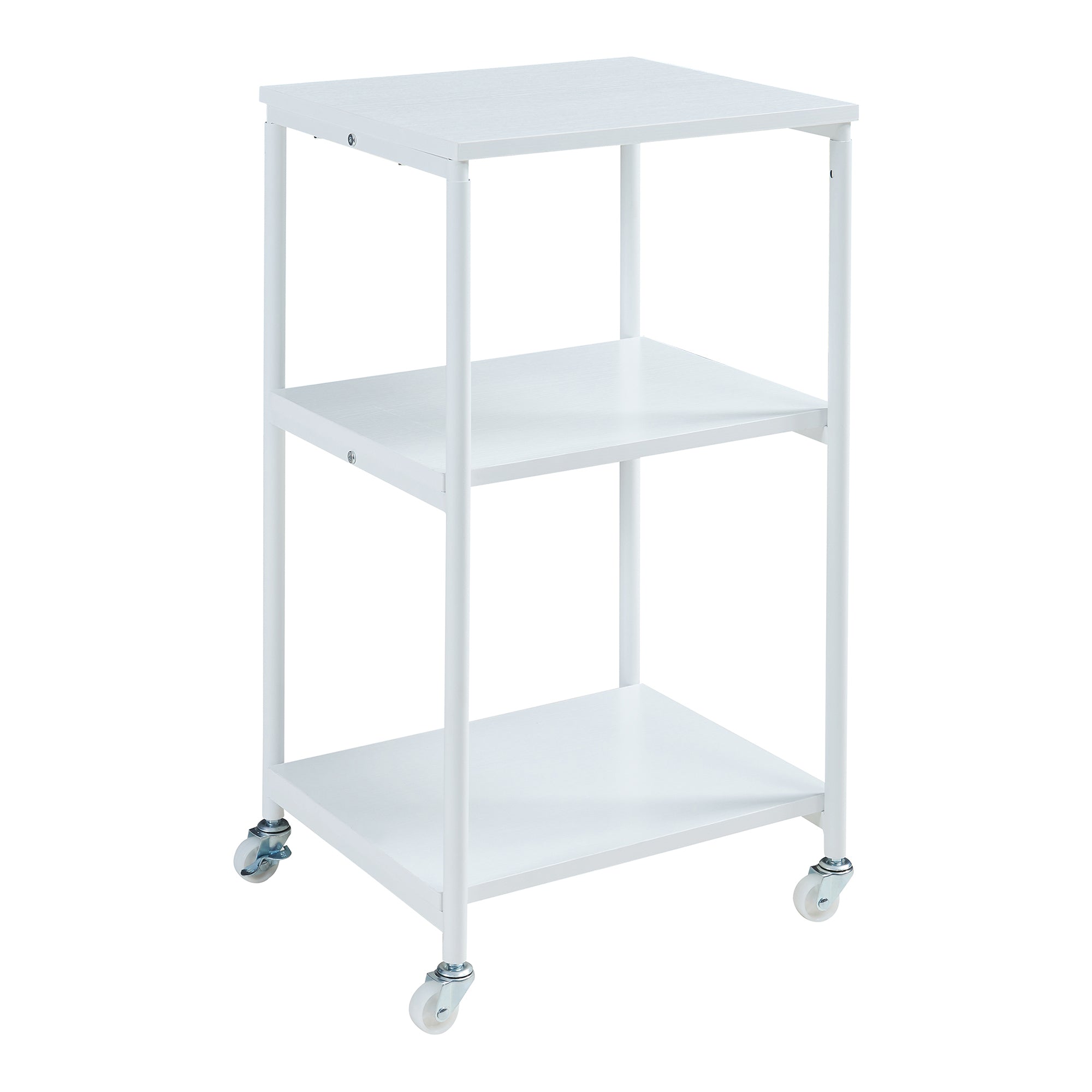 Supporto per stampante con ruote 82 x 39 x 35 cm bianco 03_0010704