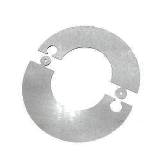 Rosone componibile canna fumaria stufa caldaia pellet acciaio inox D. 80 mm.