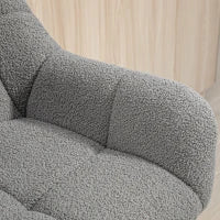 Set di 2 Sgabelli da Bar Regolabili in Altezza, Design Retrò, Velluto, Grigio e Nero