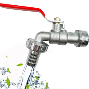 Rubinetto Esterno universale da giardino, 1/2"/3/4 " rubinetto da giardino 90010 1/2"