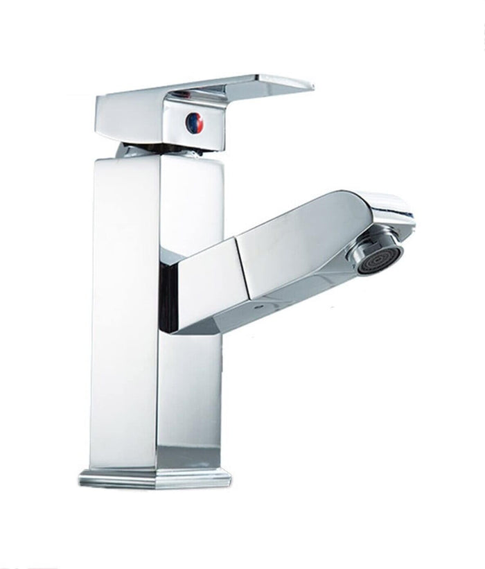 Rubinetto Miscelatore Monocomando Lavabo bidet con doccetta estraibile 59954