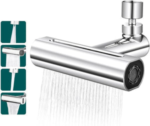 Rubinetto Prolunga Rubinetto Cucina Areatore Effetto Cascata 3 Getti 360° 87521