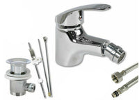 Rubinetto monoforo bidet miscelatore monocomando da bagno ottone cromato 52330A