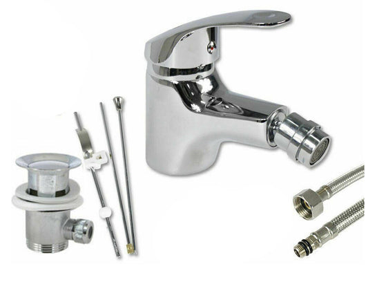 Rubinetto monoforo bidet miscelatore monocomando da bagno ottone cromato 52330A