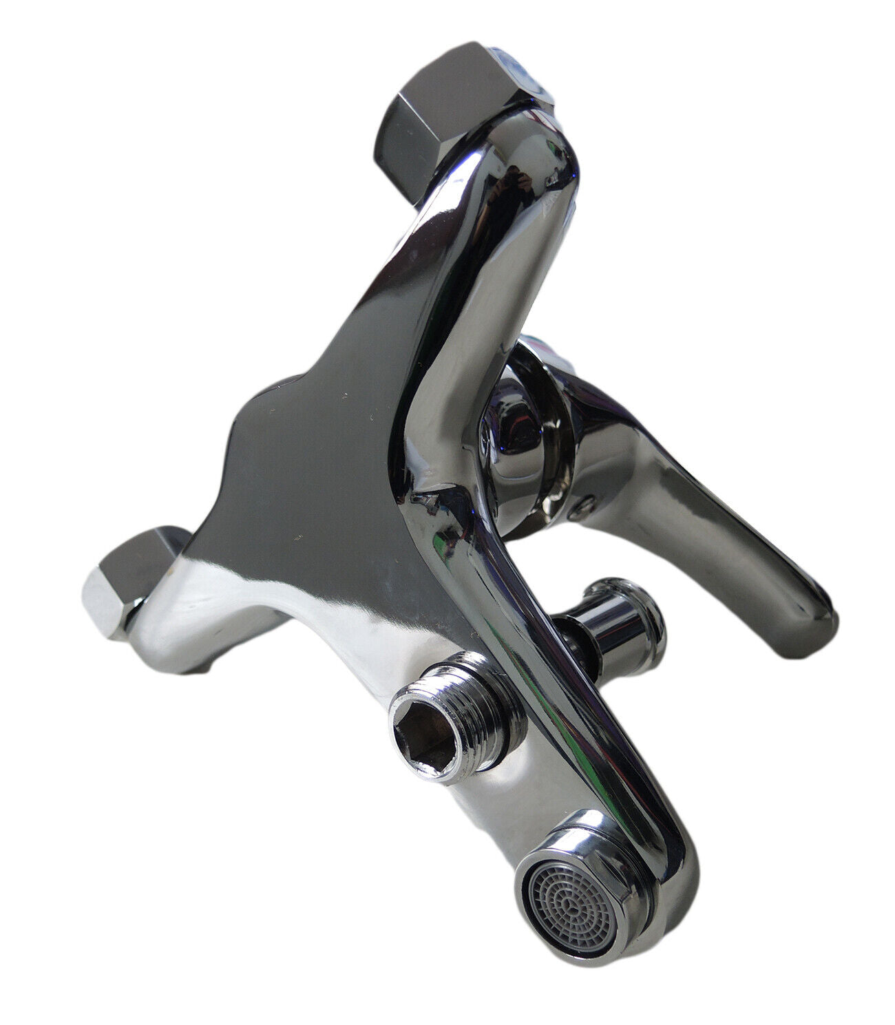 Rubinetto vasca parete miscelatore muro monocomando da bagno attaco doccia 52928