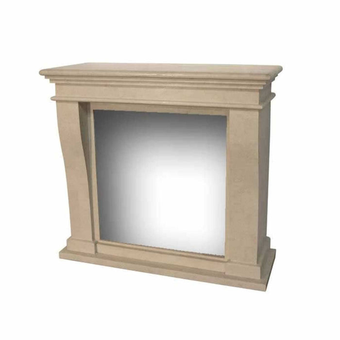 Xaralyn Kretamini Cornice Classica Stile Pietra Per Caminetto Dal Design Esclusivo Bianco