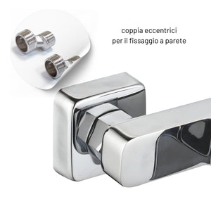 Miscelatore esterno doccia francia rubinetto monocomando cromato ogomondo *** confezione 1