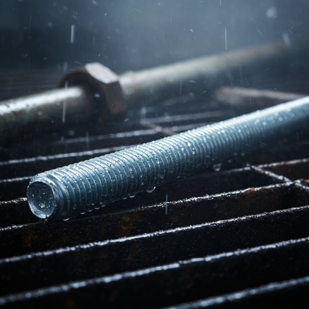 Barra filettata in acciaio 1 metro din 976-1 per applicazioni industriali *** misura 8 x 1,2 mm, confezione 1