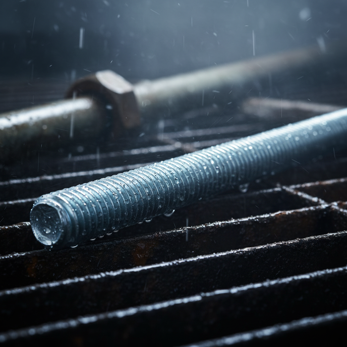 Barra filettata in acciaio 1 metro din 976-1 per applicazioni industriali *** misura 12 x 1,75 mm, confezione 1