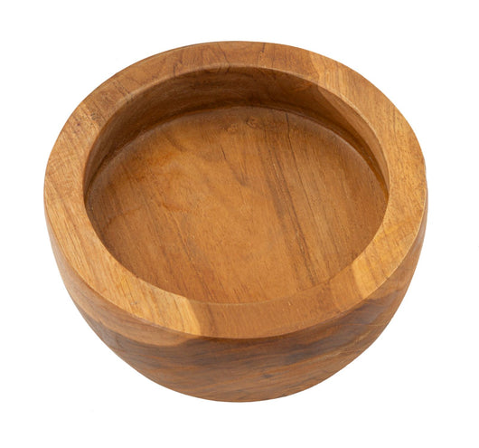 S/TASCHE ERUSI SIMPLE IN TEAK RIC.CM Ø15X9,5 (PEZZI UNICI-NON RIP.IN SERIE)