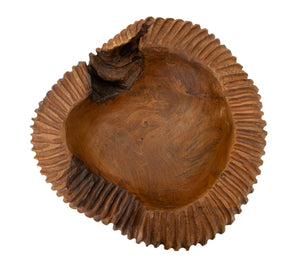 S/TASCHE GARIT IN TEAK RIC. CM 37X40X16 (PEZZI UNICI - NON RIP. IN SERIE)