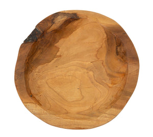 S/TASCHE TIPIC IN TEAK RIC. CM Ø 25X5 (PEZZI UNICI - NON RIP. IN SERIE)