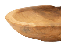 S/TASCHE TIPIC IN TEAK RIC. CM Ø 25X5 (PEZZI UNICI - NON RIP. IN SERIE)