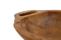 S/TASCHE WAN IN TEAK RICICLATO CM 37X26,5X7 (PEZZI UNICI - NON RIP. IN SERIE)