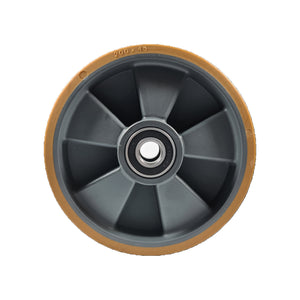 Ruota Poliuretano C/All D200X50 F.20mm + Cuscinetti 6204 Pramac Lifter Ricambio