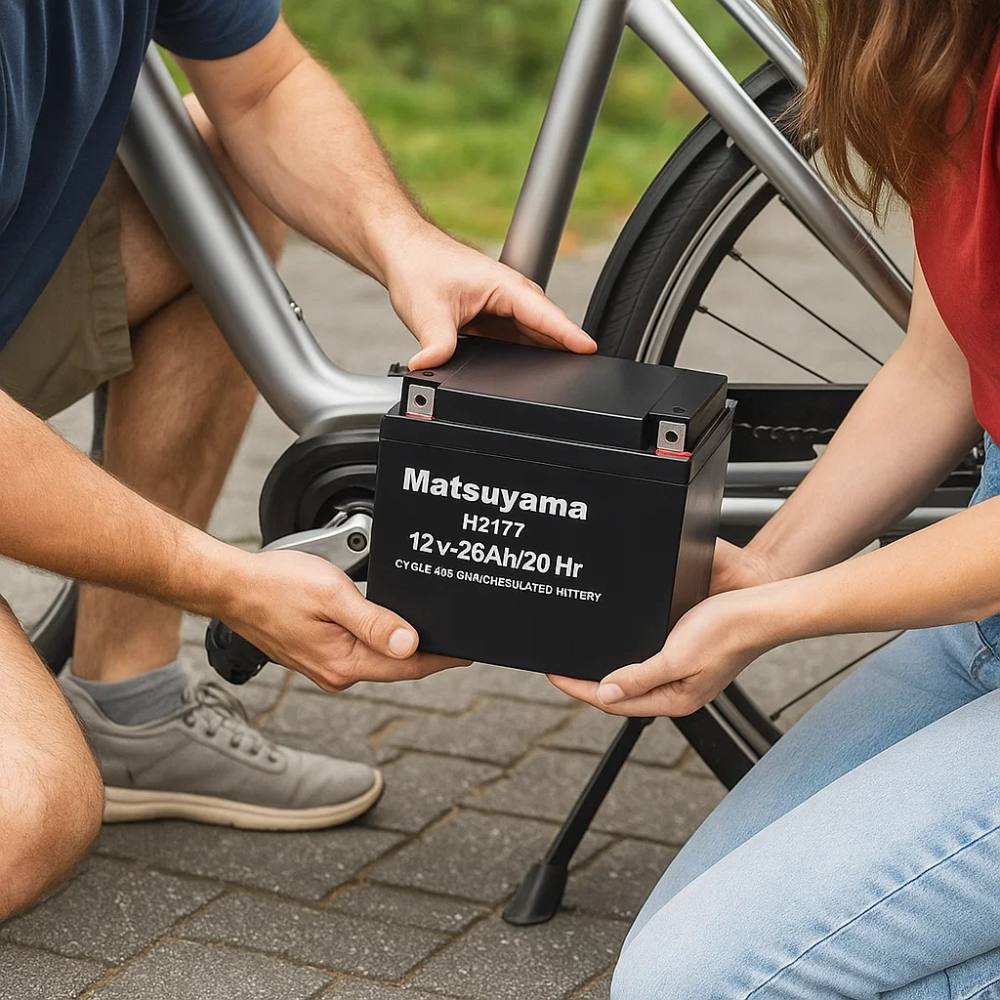 Batteria al piombo matsuyama 12v 26ah hz177 per prestazioni elevate