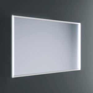 Lineabeta - Specchio LED Pyxis 60x80cm dimmerabile-cornice bianca-antiappannamento