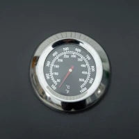 Barbecue a Gas Pieghevole con Coperchio, Termometro e 2 Bruciatori in Acciaio, 55x46.5x41 cm, Nero