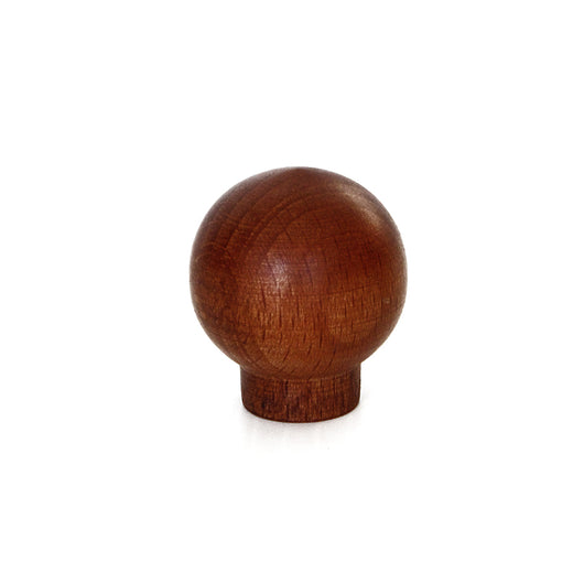 Pomolo in legno - Ã˜ 26 mm. - noce