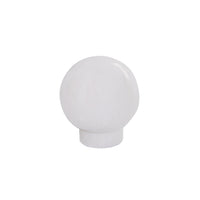 Pomolo in legno - Ã˜ 26 mm. - bianco brillante