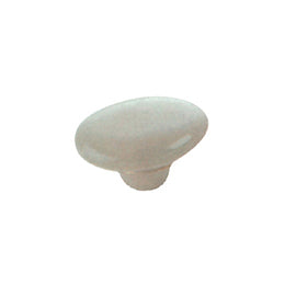 Pomolo in porcellana ovale "Champagne"