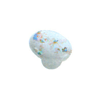 Pomolo in porcellana ovale "Fiori"