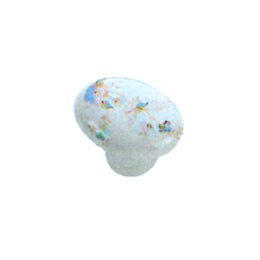 Pomolo in porcellana ovale "Fiori"