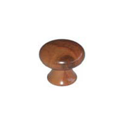 Pomolo in legno - Ã˜ 27 mm. - radica