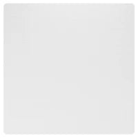 Tappetino Salvapavimento 120x120 cm in Plastica Trasparente per Sedia da Ufficio