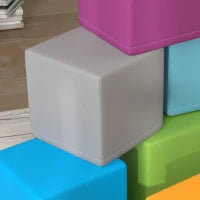 Giocattolo da Arrampicata e Gattonamento per Bambini, Mattoncini Morbidi, Morbida Schiuma EPE, 1-3 anni, 20x20x20 cm, Multicolore