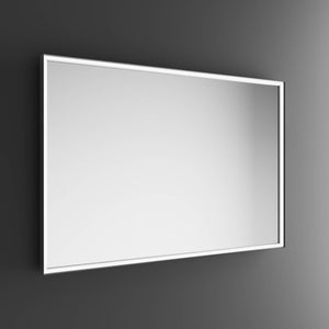 Inda - Specchio LED Pirano 120x80cm dimmerabile con telaio satinato