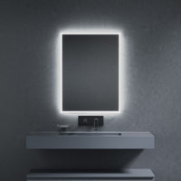 Inda - Specchio LED Pirano+ 60x80cm bianco luce ed intensità dimmerabili